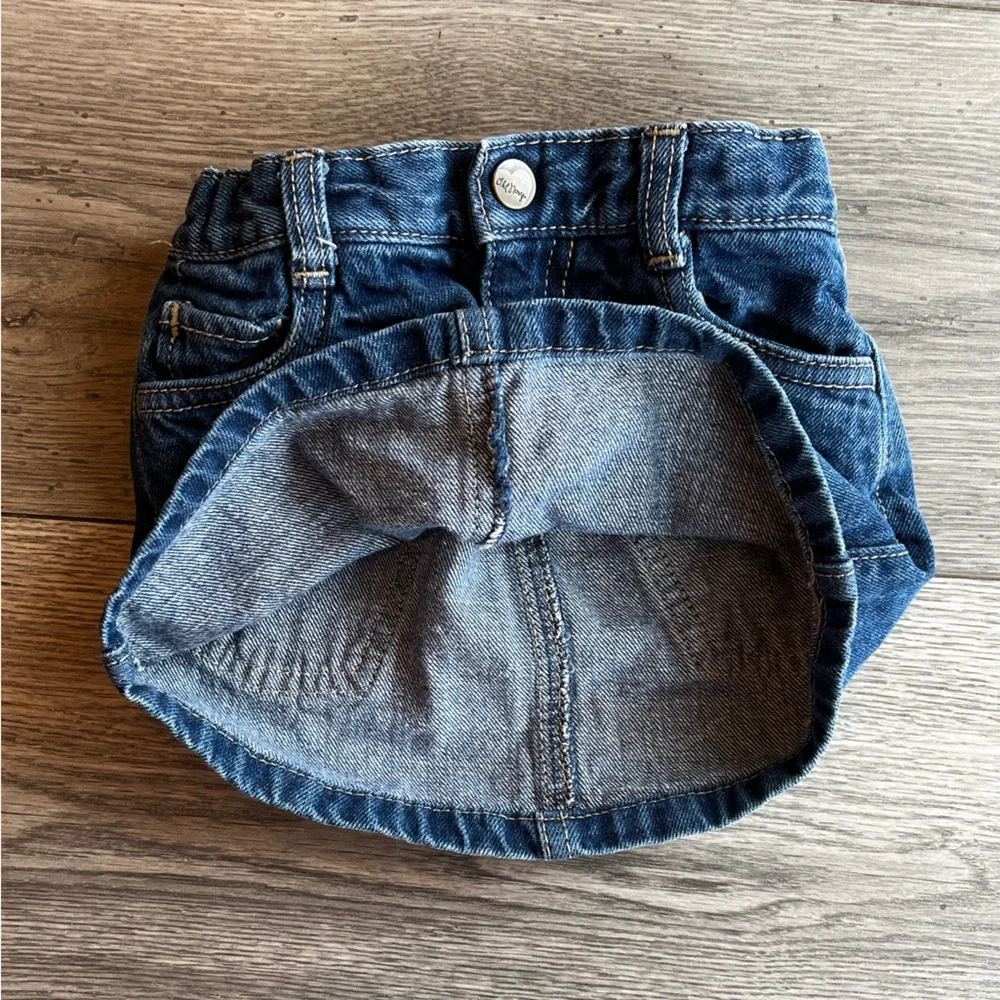 Old Navy Toddler Girl Denim Jean Mini Skirt Cotton Blue 18-24 Month